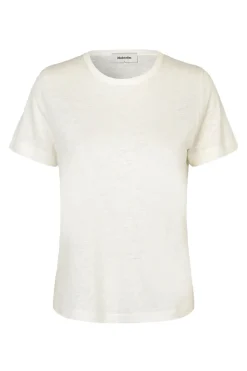Dames t-shirt korte mouw ecru