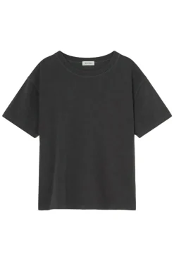 Dames t-shirt korte mouw grijs