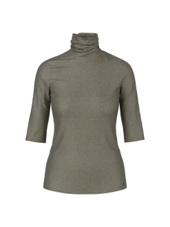 Dames t-shirt korte mouw groen