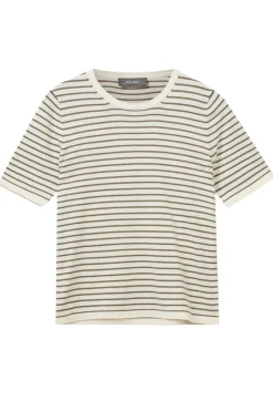 Dames t-shirt korte mouw groen