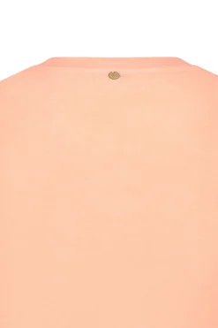 Dames t-shirt korte mouw oranje