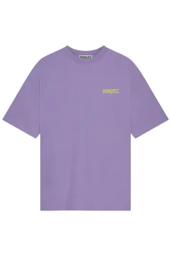 Dames t-shirt korte mouw paars
