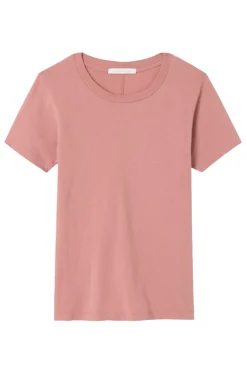 Dames t-shirt korte mouw rose