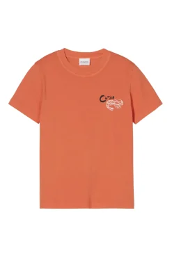Dames t-shirt korte mouw rood