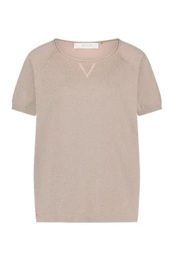 Dames t-shirt korte mouw rose