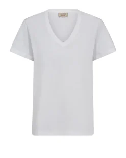 Dames t-shirt korte mouw wit