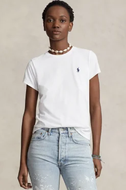 Dames t-shirt korte mouw wit