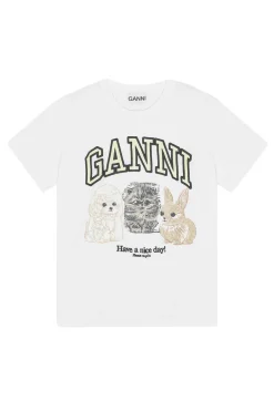 Dames t-shirt korte mouw wit