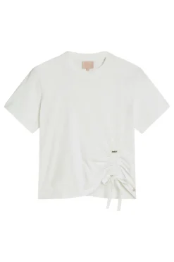 Dames t-shirt korte mouw wit