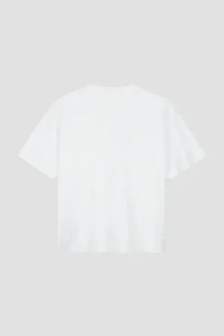 Dames t-shirt korte mouw wit