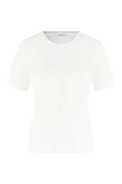 Dames t-shirt korte mouw wit