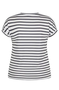 Dames t-shirt korte mouw wit
