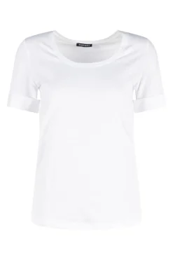 Dames t-shirt korte mouw wit