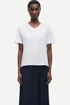 Dames t-shirt korte mouw wit