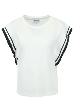 Dames t-shirt korte mouw wit
