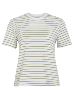 Dames t-shirt korte mouw wit