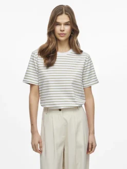 Dames t-shirt korte mouw wit