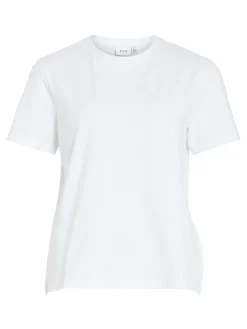 Dames t-shirt korte mouw wit