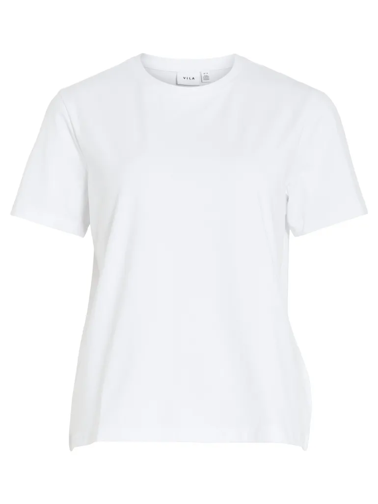 Dames t-shirt korte mouw wit