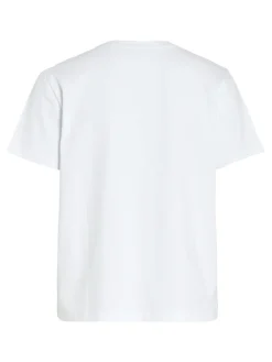 Dames t-shirt korte mouw wit
