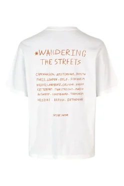 Dames t-shirt korte mouw wit