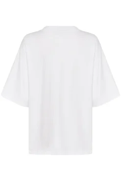 Dames t-shirt korte mouw wit