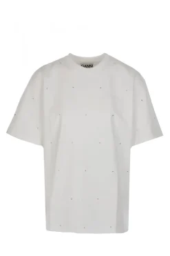 Dames t-shirt korte mouw wit