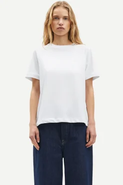 Dames t-shirt korte mouw wit