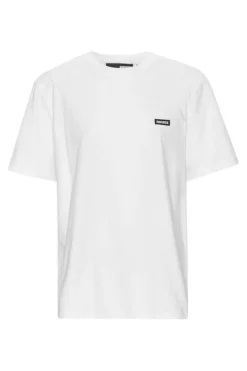 Dames t-shirt korte mouw wit