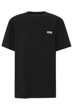 Dames t-shirt korte mouw zwart