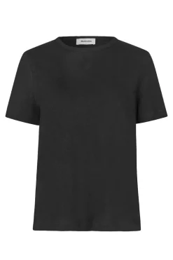 Dames t-shirt korte mouw zwart