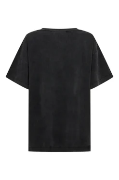 Dames t-shirt korte mouw zwart