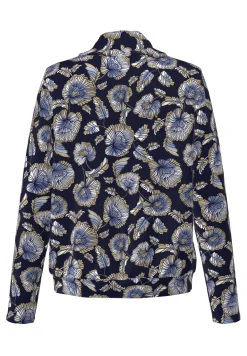 Dames t-shirt lange mouw bruin