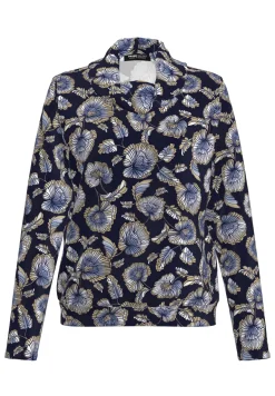 Dames t-shirt lange mouw bruin