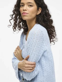 Dames vest blauw