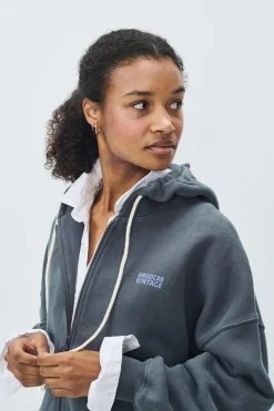 Dames vest blauw