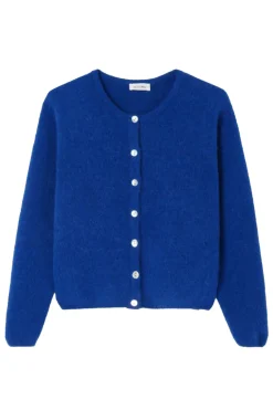 Dames vest blauw