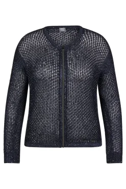 Dames vest blauw