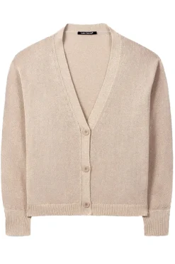 Dames vest bruin
