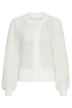 Dames vest ecru