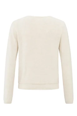 Dames vest ecru