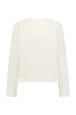 Dames vest ecru