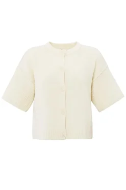 Dames vest ecru