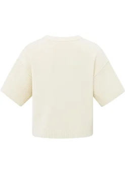 Dames vest ecru
