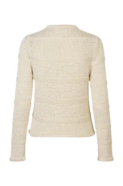 Dames vest ecru