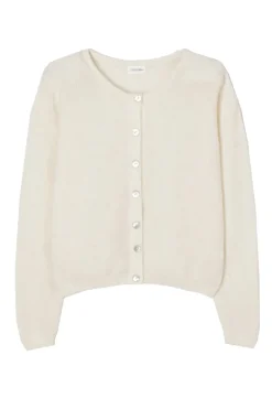 Dames vest ecru