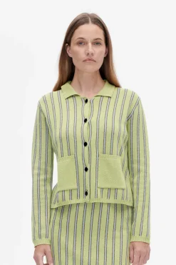 Dames vest geel