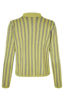 Dames vest geel