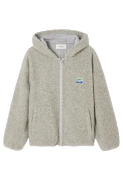 Dames vest grijs