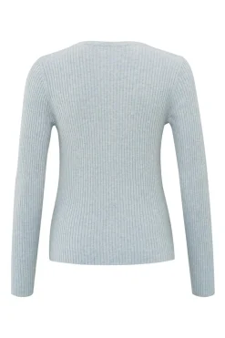 Dames vest grijs